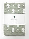 古墳ハンドタオル　今治タオルブランド認定品　ジャガード織り