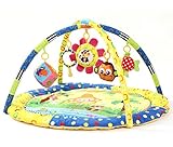 ベビージム　プレイジム　プレイマット　マット　アクティビティ　ジム　新生児から対象　０月から対象　赤ちゃんのおもちゃ　おねんね　はらばい　指遊び　プレゼント　出産祝い　音楽　小猿 (小猿2)