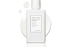 Azelaic Acid Pores Tovere Balancing GA Lotion Primer Toner Glycylglycine Keratin Care Shine Sebum Men's Oily Skin Combination Skin Refreshing Glycerin-Free 3.4 fl oz (100 mL)