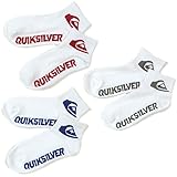 Quiksilver クイックシルバー キッズ・ジュニア用靴下3足セット 9428 22～24cm(US6～8) ホワイトB