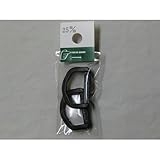 プラスチックDカン LD－25E 25mm 黒 2個入