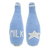 Estella Baby Rattle Toy, Milk Bottle, Baby Blue by Estella