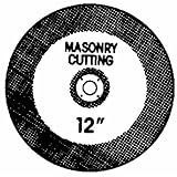 Vermont American 28007 12-Inch, 1-Inch Arbor Abrassive Cut Off Wheel for Concrete and Masonry [並行輸入品