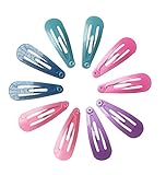 (ビグッド)Bigood ヘアクリップ ベビー 女の子 キッズ 10点セット パッチン ヘアピン 髪留め 髪飾り ヘアアクセサリー（タイプE）