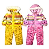 ベビー服 女の子 アウター ジャンプスーツ Mialy Mail ミアリーメール 中綿 撥水加工 マルチボーダー 花柄   ベビー (2.ピンク/80cm)