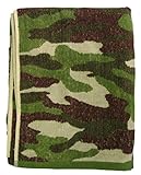 日繊商工 TROUSSEAU Casual Big Bath Towel ミリタリー ビッグバスタオル グリーン QGS-20059