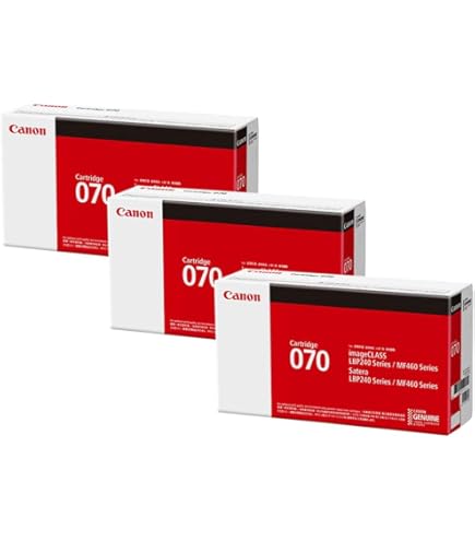 Amazon | キヤノン CANON トナーカートリッジ070H 海外純正品 CRG070H
