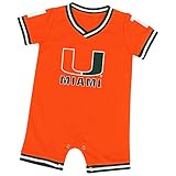 幼児NCAAマイアミハリケーンRunback Onesie (チームカラー)
