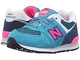 [ニューバランス] New Balance Kids ガールズ Summer Utility 574 (Infant/Toddler) ベビーシューズ Blue/Pink 10 Toddler(16.