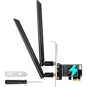 Wi-Fi 6 無線LANカード Hommie AX200モジュール Bluetooth5.1 PCIe Wifi カー…
