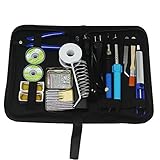 AideTek Soldering Iron Kit Welding Tool 23-in-1 30W 60W Soldering Iron Carry Bag SPE1