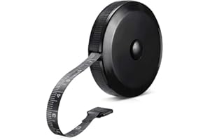 Soft Tape Measure Retractable Measuring for Body Fabric Sewing Tailor Cloth Knitting Craft Weight Loss Measurements Retractab