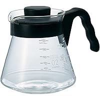HARIO(ハリオ) V60 コーヒーサーバー 実用容量 700ml ブラック 日本製 VCS-02B