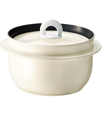 AMPWEEL フライパン セット 調理器具 土鍋 炊飯鍋 2-3人用 IH対応 ごはん ライスポット 萬古焼 一鍋で炊き込みご飯、鍋、おでんができます (2合炊き) Amazon | AMPWEEL フライパン セット 調理器具 土鍋 炊飯鍋 2-3人用 ih