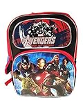 New Marvel Avengers Assemble School 16 Inches Backpack with Water Bottle [並行輸入品]