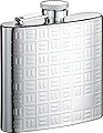 Visol VF2018 Domino Stainless Steel 6oz Hip Flask