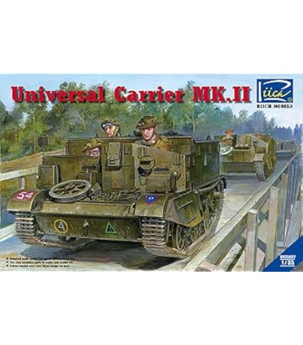 リッチモデル 1/35 イギリス ユニバーサルキャリア 空挺タイプ プラモデル RC35034 ggw725x プラモデル通販ショップ森の里くらぶ