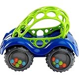 Oball Rattle and Roll Car (Single Car, Colors May Vary) by Rhino Toys [並行輸入品]