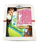 パパジーノ ズービーペッツ きりん 出産 お祝い セット ビブ ベルトカバー ピンク (AM_ZPG111-17)