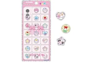 カミ230350 オリジナル キラコロおはじきシールSWEET ほっぺちゃん ステッカー プチ ミニ デコ ワンポイント 文房具 雑貨