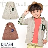 (ディラッシュ) DILASH初夏'16 袖下切換えVネック長袖カーディガン 80 ブラウン