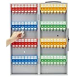 カール事務器 鍵収納 キーボックス 64個吊 シルバー CKB-64-S