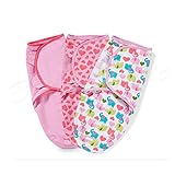 Summer サマー SwaddleMe スワドルミー 3枚セット ＳＭサイズ　おくるみ 74970 Elephant Hearts