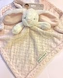 Blankets & Beyond Nunu Pink & Grey Bunny Security Blanket by Blankets and Beyond