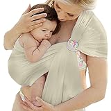 Domybest 新生児 ベビースリング 赤ちゃん 抱っこ紐 ベビーキャリア 8色選べる (ベージュ)