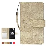 [Breeze-正規品] au isai LGL22 手帳カバー LGL22カバー LGL22 ケーススマホ カバー ケース LGL22 手帳ケース LGL22ケース 手帳型 レザー★液晶保護フィルム ゲット スマホケース LGL22カバー手帳型 LGL22カバー LGL22 ケース★BEIGE