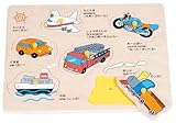 知育とコミニュケーション 音のでるのりものパズル