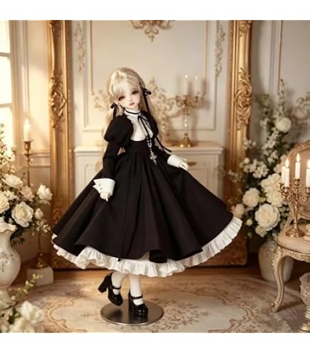 Amazon.co.jp: rakulifey ドールアウトフィット 人形メイド服 1/4