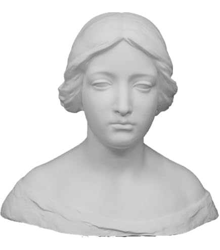 Amazon.co.jp: 石膏像 K－141 ギリシャ少女胸像 H