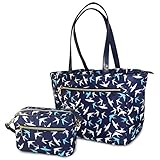 JL SHOP Pataya レディース 女性 ミニバッグ+ハンドバッグ バックセット 軽い 防水 デード 旅行 お出かけ 通勤 通学(D)