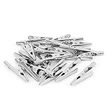 21ピース新しい電気テストワニワニ口クリップ50ミリメートル金属絶縁ワニ口クランプコネクタ