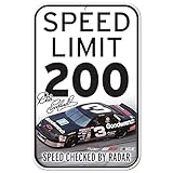 NASCARプラスチックサイン ブラック