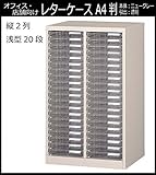 オフィス・店舗・施設向け レターケース A4判縦2列 浅型20段 COM-A-220