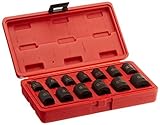 Sunex 3675 3 / 8インチドライブ標準メトリック12ポイントインパクトソケットセット、13-piece by Sunex