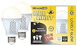 MiracleLED 604078 The Original 7W Led Lovely Glow Bug Light Bulb Porch / Patio / Entry Way Outdoor C