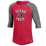 Girls Under Armourテキサス工科大学Baseball Tee