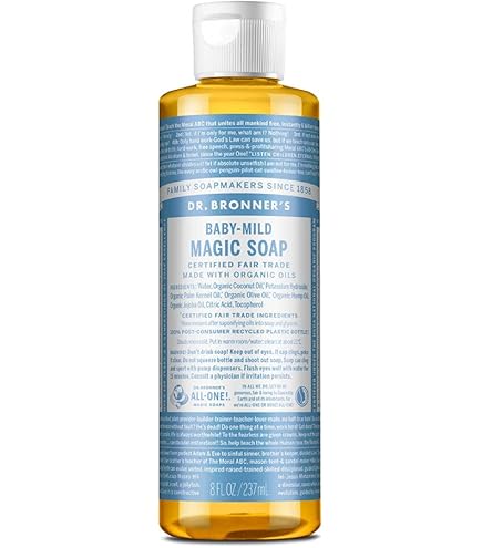 Amazon | DR.BRONNER'S (ドクターブロナー) マジックソープ (リキッド