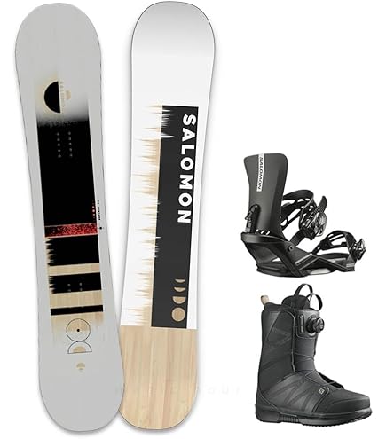 Amazon | スノーボード 板 メンズ 3点 セット SALOMON サロモン PULSE 
