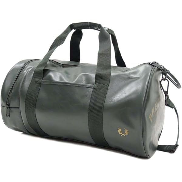 FRED PERRY バレルバッグ ブラック ワンサイズ FRED PERRY スポーツバッグ Classic Barrel Bag／クラシック