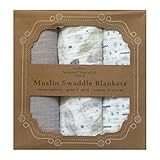 Manhattan Kids Vintage Three Pack of Muslin Swaddle Blankets by Manhattan Kids Vintage [並行輸入品]
