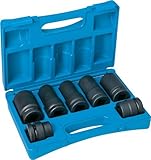 Grey Pneumatic (9007) 1' Drive 7-Piece Truck Wheel Socket Set [並行輸入品]
