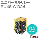 IDEC (アイデック) RU4S-C-D24 4極 RUシリーズ ユニバーサルリレー NN