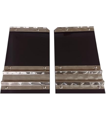Amazon | 軽トラ用 泥よけ ステンレス ウロコ 175×80mm 飾りやひらひら