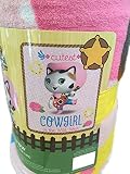 Sheriff Callie Throw - 50"x60" - Pink [並行輸入品]