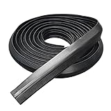 KIKAIYA コードプロテクター φ20mm×10M 幅95mm 高さ30mm ケーブルガード ケーブルプロテクター 配線ガード 黒 屋外 屋内 CPR-20