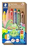 ステッドラー 色鉛筆 ノリスジュニア 6色 水彩色鉛筆 140 C6